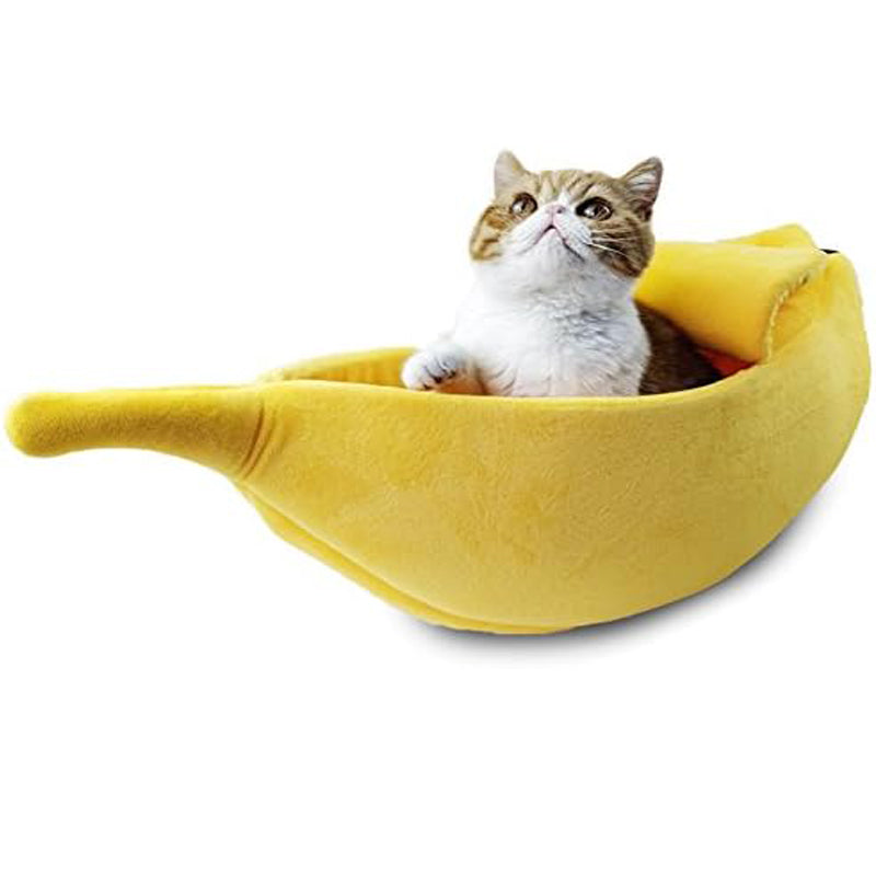 KFX-2733757 Large Soft and Warm Cat Bed House for Cats, Kittens, Rabbits, and Small Dogs - Cozy Cuddle Design