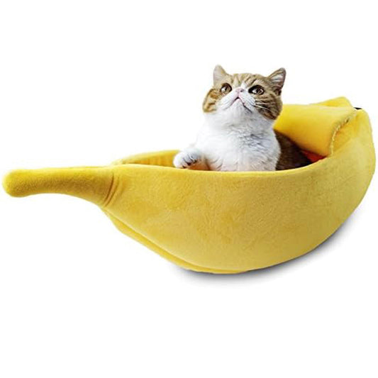 KFX-2733757 Large Soft and Warm Cat Bed House for Cats, Kittens, Rabbits, and Small Dogs - Cozy Cuddle Design