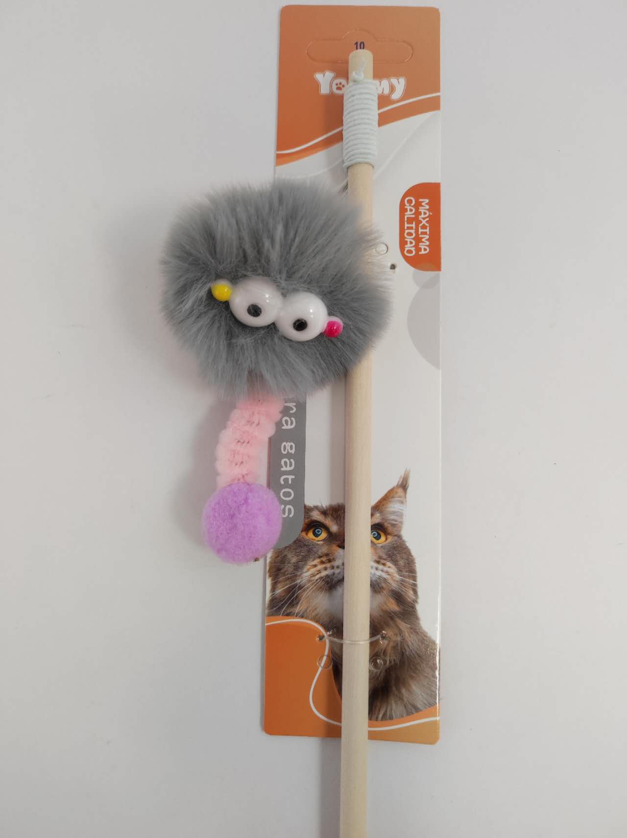 KFX-2737085 Big Eyes Interactive Cat Toy for Fun and Playful Engagement