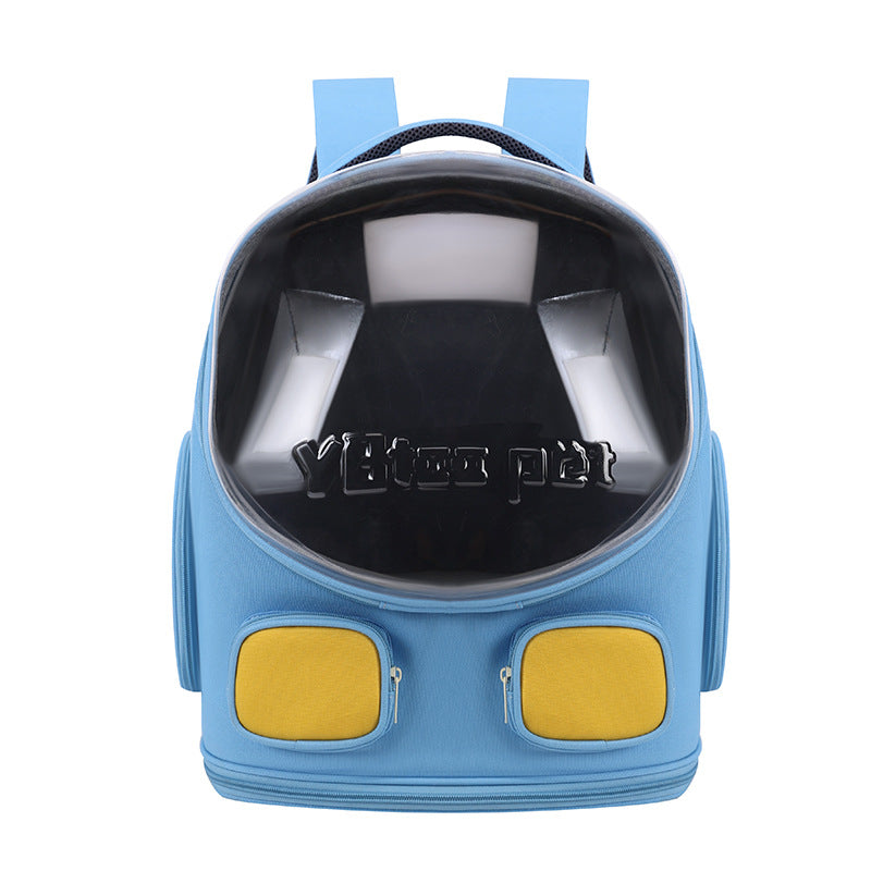 KFX-2738493 Spacious Outdoor Nylon Cat Backpack for Comfortable Travel
