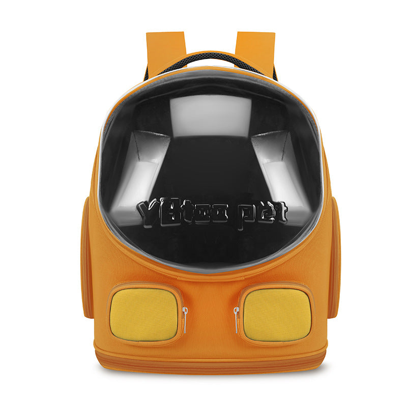 KFX-2738493 Spacious Outdoor Nylon Cat Backpack for Comfortable Travel