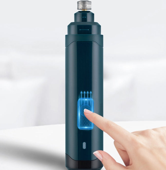 KFX-2740029 Silent Electric Pet Nail Polisher with 2 Speed Settings and 120 Minutes of Use