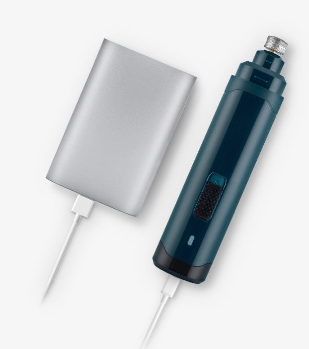 KFX-2740029 Silent Electric Pet Nail Polisher with 2 Speed Settings and 120 Minutes of Use