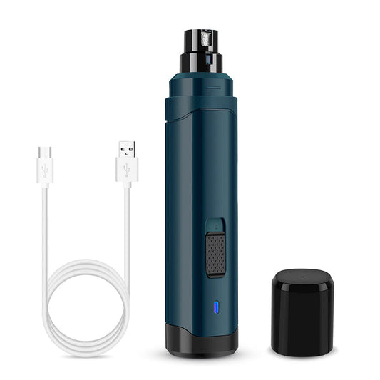 KFX-2740029 Silent Electric Pet Nail Polisher with 2 Speed Settings and 120 Minutes of Use