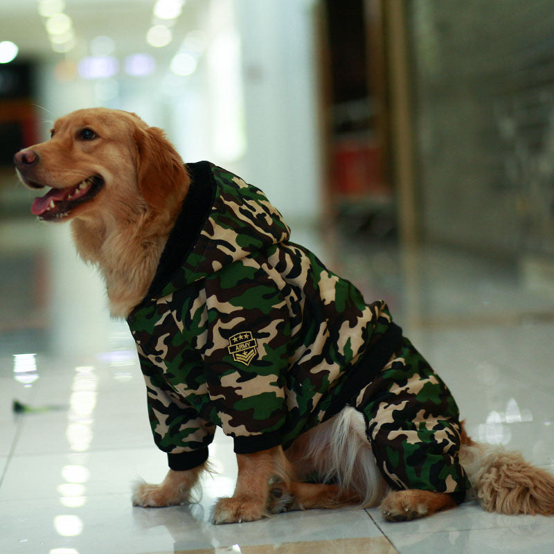 KFX-2744381 Camouflage Four-Legged Suit for Casual Wear