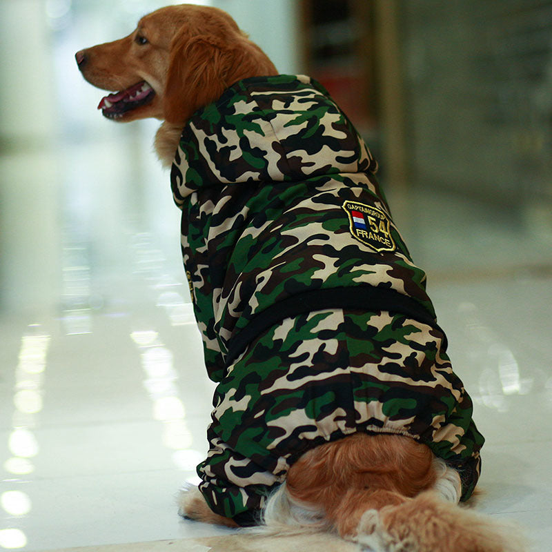 KFX-2744381 Camouflage Four-Legged Suit for Casual Wear