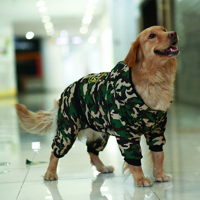 KFX-2744381 Camouflage Four-Legged Suit for Casual Wear