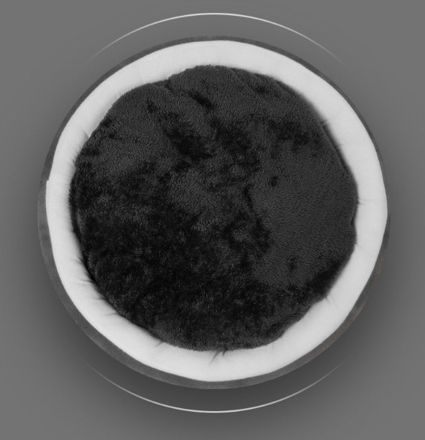 KFX-2746045 Cozy Round Pet Nest Cushion for Dogs and Cats - Three Size Options Available