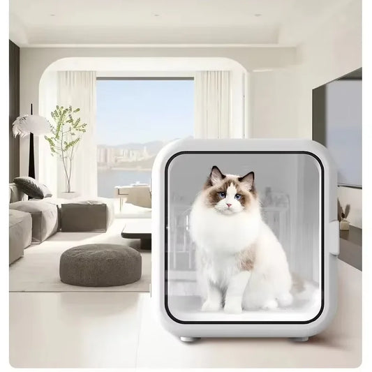 KFX-274707 Eco-Friendly Automatic Pet Hair Dryer for Cats and Dogs - Ultra Quiet with Temperature Control