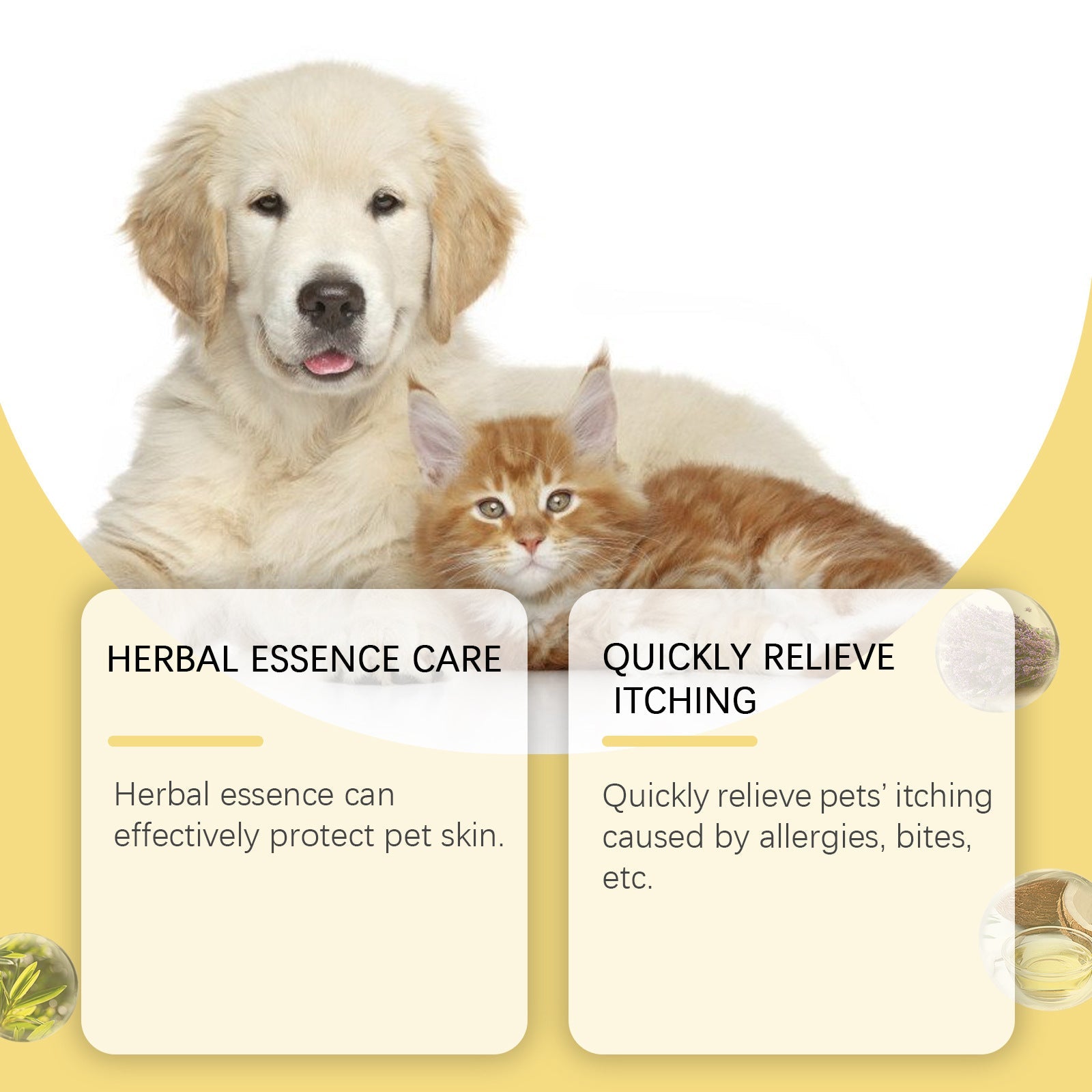KFX-2749629 Gentle Pet Skin Care Spray for Soothing Relief, 50ml