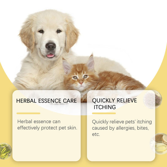 KFX-2749629 Gentle Pet Skin Care Spray for Soothing Relief, 50ml