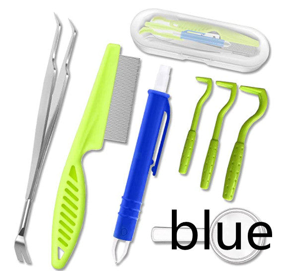 KFX-2755389 Pet Lice, Flea, and Tick Remover Tool - Available in Multiple Pack Combinations