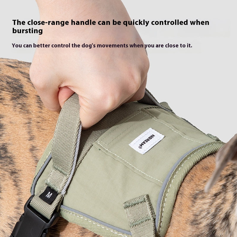 KFX-2756797 Fashionable Pet Vest with Adjustable Chest and Back Leash, Available in Multiple Colors