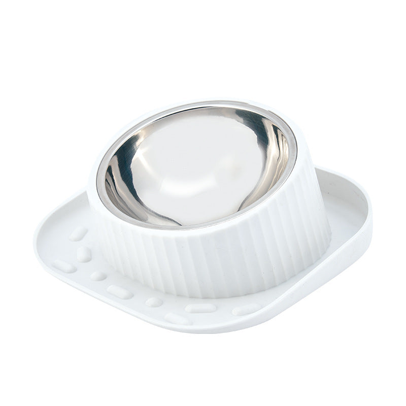 KFX-2763453 Wide Mouth Ceramic Pet Bowl with Neck Protection in Various Colors