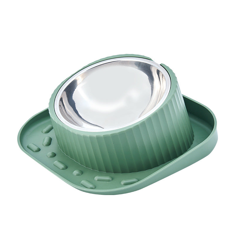 KFX-2763453 Wide Mouth Ceramic Pet Bowl with Neck Protection in Various Colors