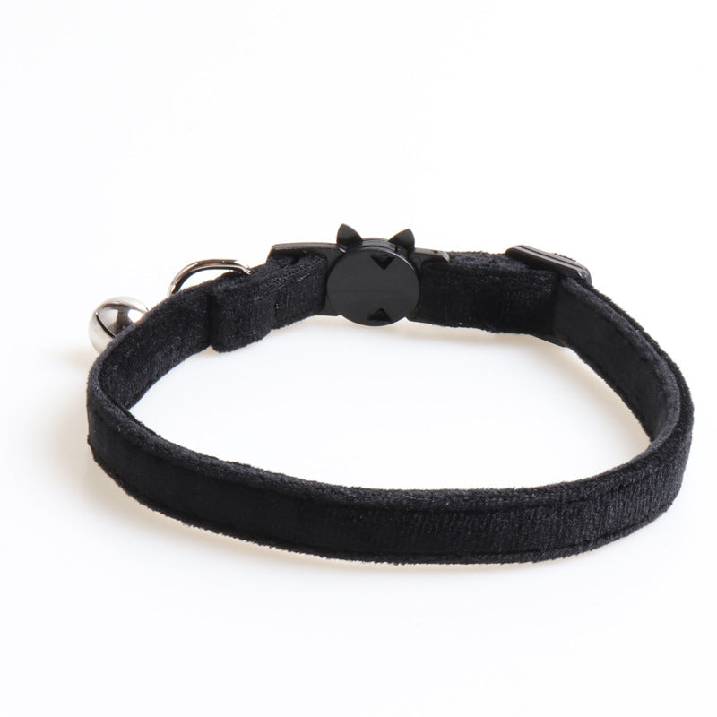 KFX-2765245 Velvet Bowknot Adjustable Pet Collars in Multiple Colors