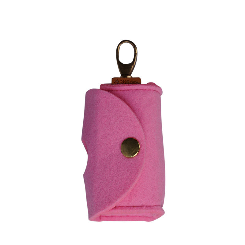 KFX-2765501 Eco-Friendly Portable Dog Poop Bags with 15 Trash Bags – Multiple Colors Available
