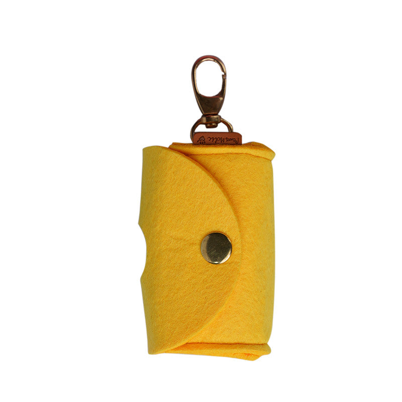 KFX-2765501 Eco-Friendly Portable Dog Poop Bags with 15 Trash Bags – Multiple Colors Available
