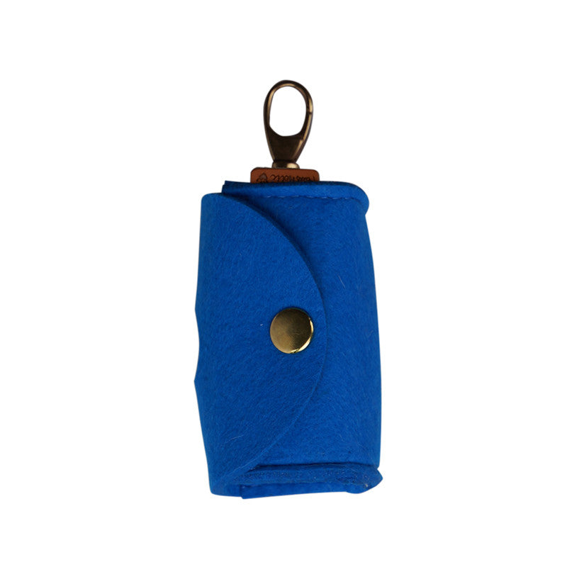 KFX-2765501 Eco-Friendly Portable Dog Poop Bags with 15 Trash Bags – Multiple Colors Available