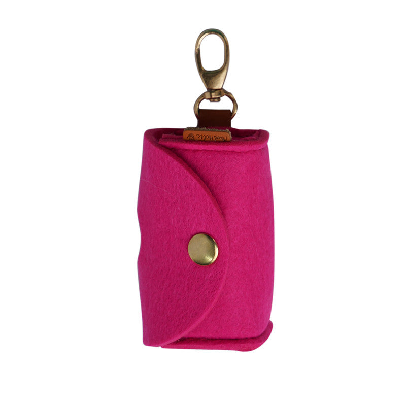 KFX-2765501 Eco-Friendly Portable Dog Poop Bags with 15 Trash Bags – Multiple Colors Available