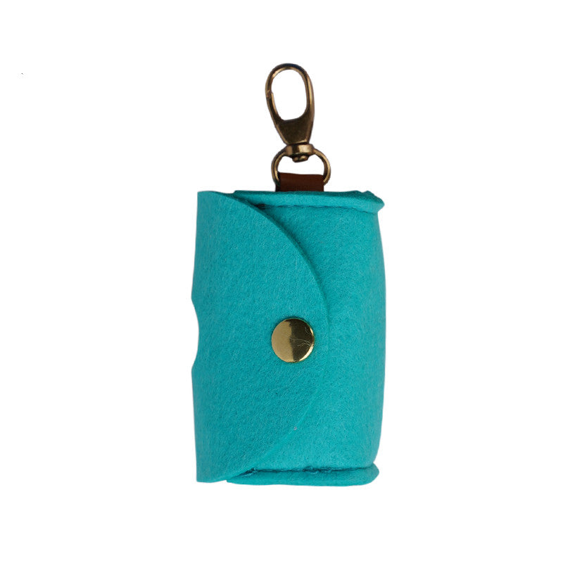 KFX-2765501 Eco-Friendly Portable Dog Poop Bags with 15 Trash Bags – Multiple Colors Available