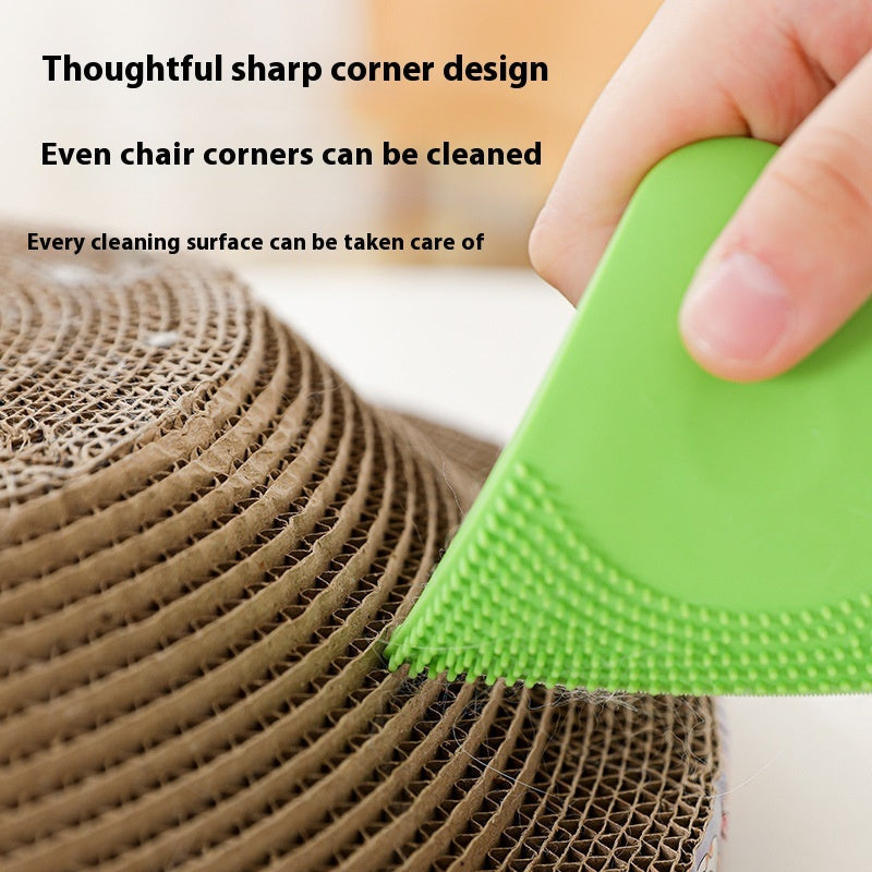 KFX-2769085 Pet Hair Scraper Comb for Cats - Effective Brush for Fur Removal and Massage