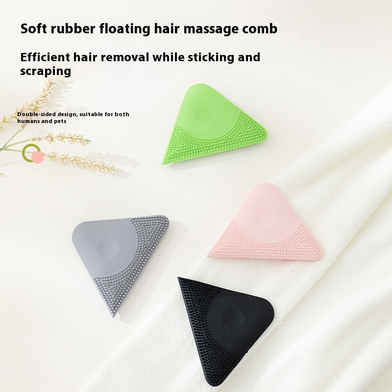 KFX-2769085 Pet Hair Scraper Comb for Cats - Effective Brush for Fur Removal and Massage
