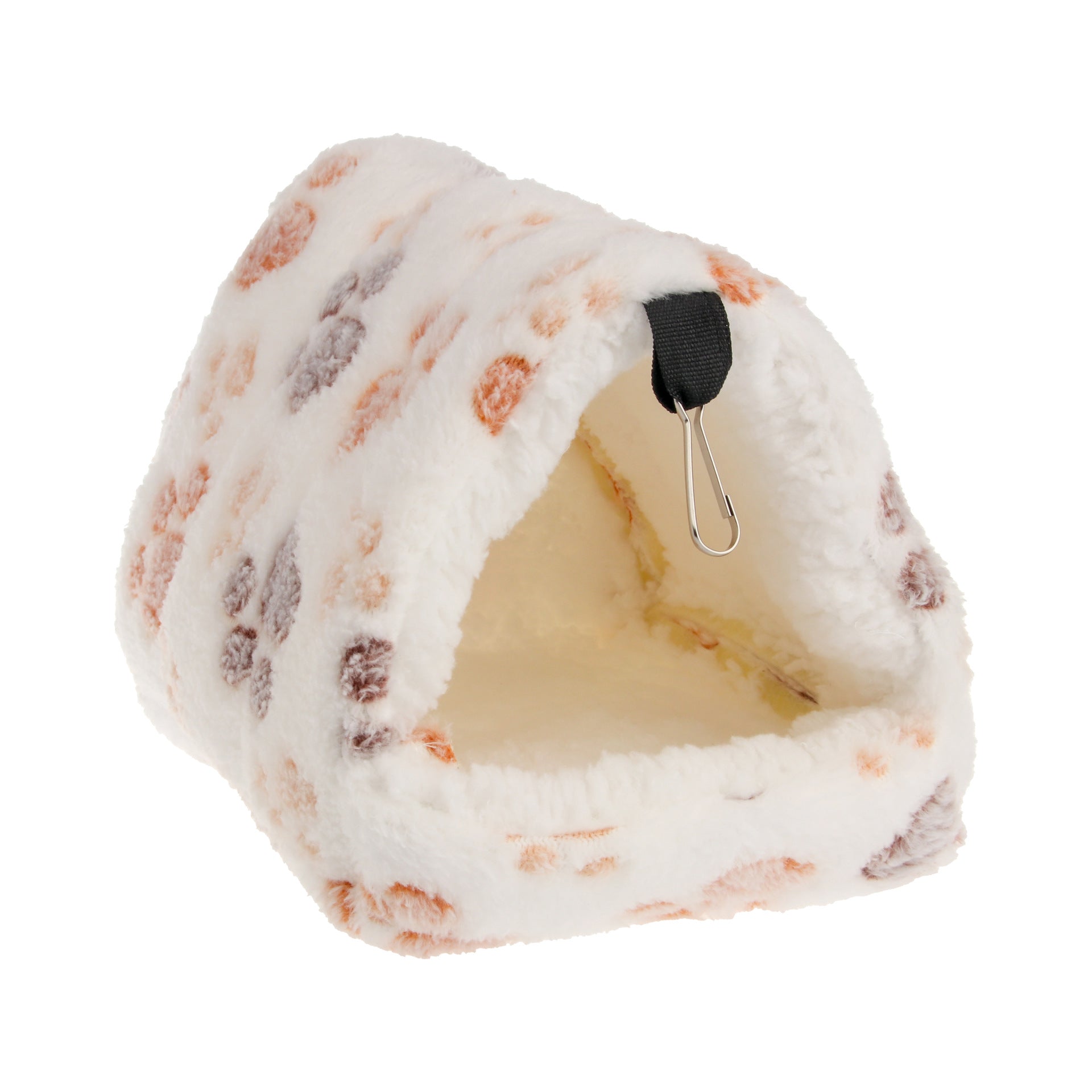 KFX-2773053 Cozy Flannel Pet Nest for Small Animals - Perfect for Hamsters, Hedgehogs, Sugar Gliders and More