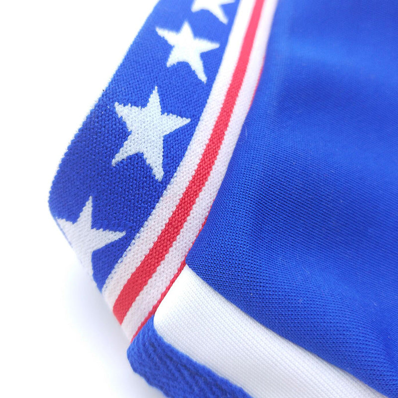 KFX-2777149 Small Dog Baseball T-Shirt Uniform in Blue for Stylish Pet Outfits