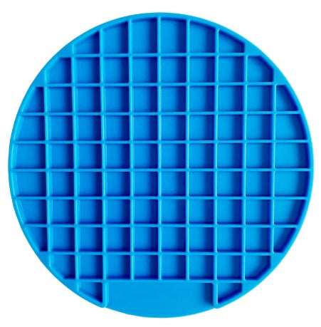 KFX-2778557 Silicone Dog Licking Mat with Suction Cups - Slow Feed Interactive Pet Feeding Plate in Multiple Colors