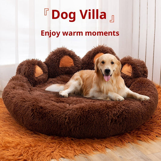 KFX-2778813 Cozy Hand-Shaped Brush Nest Pet Bed in Multiple Sizes and Colors