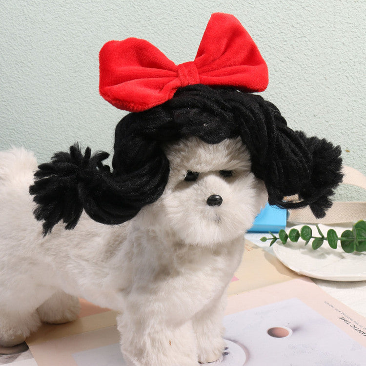 KFX-2779581 Cat Headgear Double Dough-twist Style Plaits in Multiple Colors, Handmade Polyester Costume Accessory
