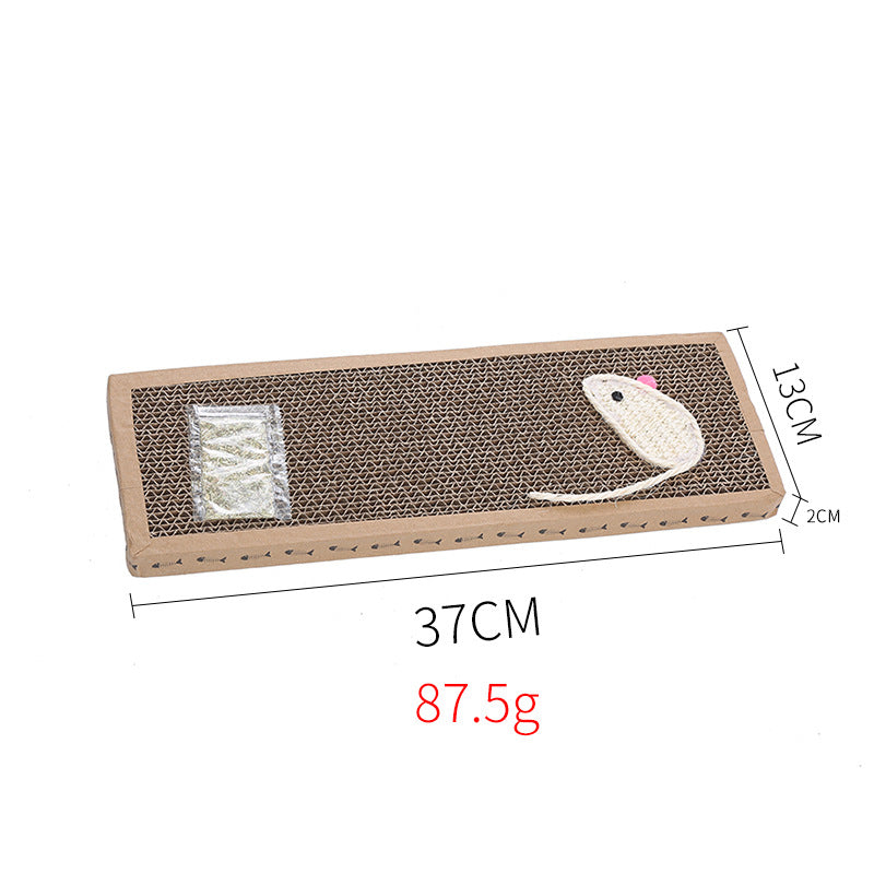 KFX-2780733 Corrugated Cat Scratcher Toy for Claw Grinding - Pet Paradise, 234.5g