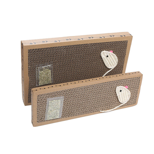 KFX-2780733 Corrugated Cat Scratcher Toy for Claw Grinding - Pet Paradise, 234.5g