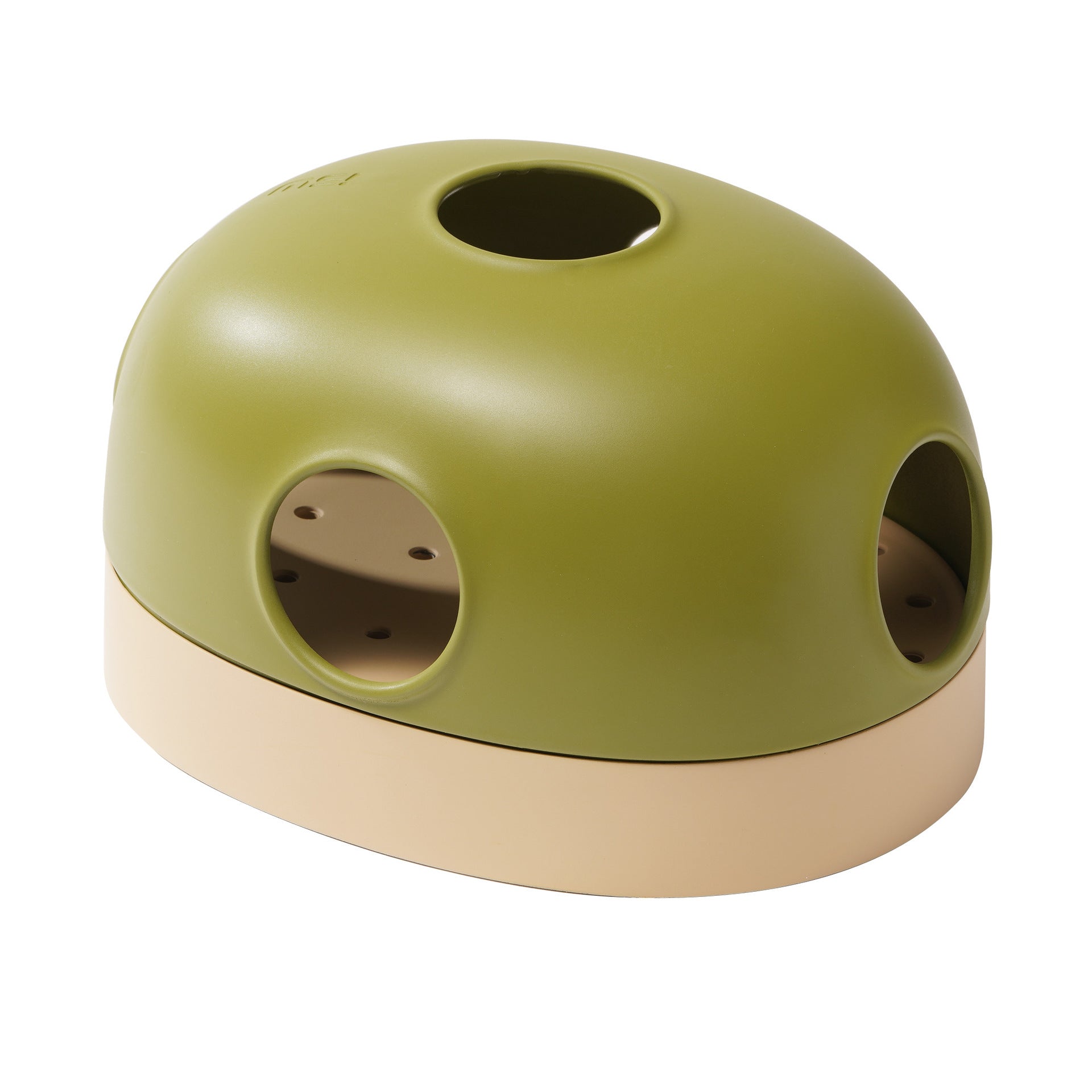 KFX-2781373 Interactive Cat Turntable Toy - Multi-Play Options in Pink Purple, Blue Gray, and Avocado Green