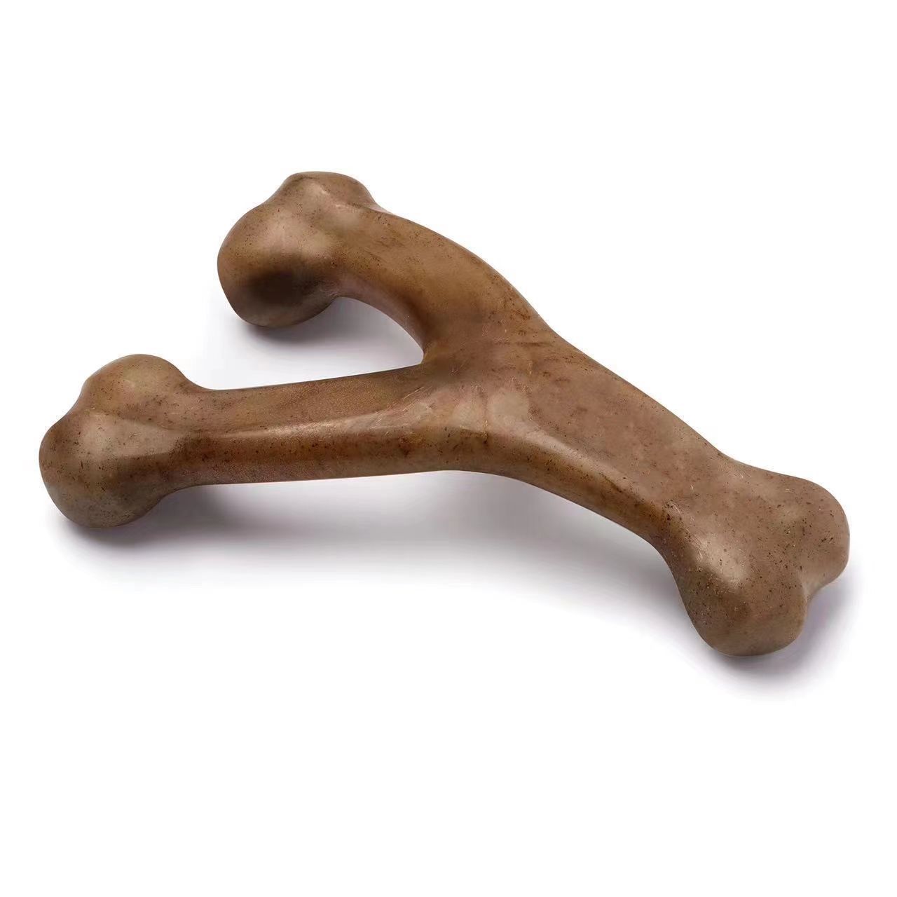 KFX-2783165 Durable Nylon Dog Chewing Stick for Molar Health, Dark Brown Color, Sizes 170mm & 210mm