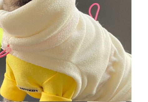 KFX-2787901 Casual Two-Legged Winter Clothing for Hairless Cats - Polyester Design