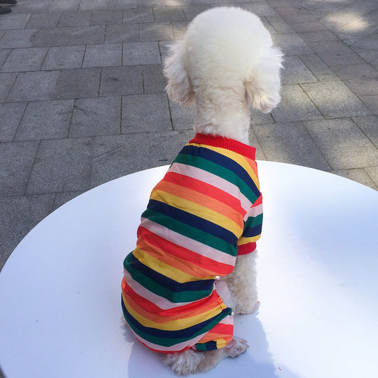 KFX-2794429 Cozy Cotton Four-Legged Pet Clothing in Sizes XS to XL