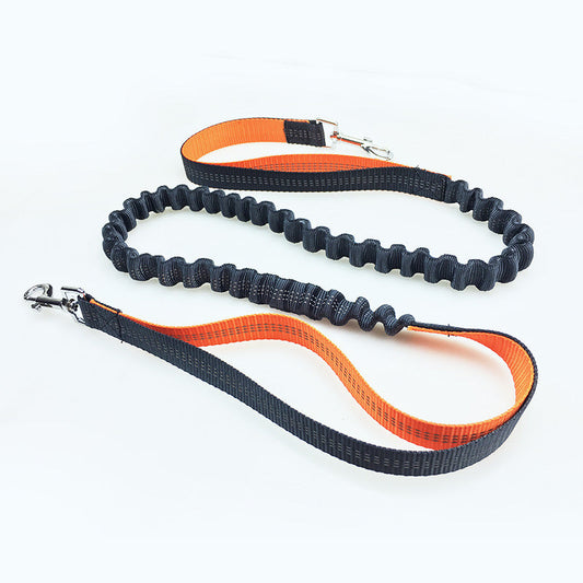 KFX-2795837 Durable Polyester Dog Running Leash with Adjustable Traction Belt