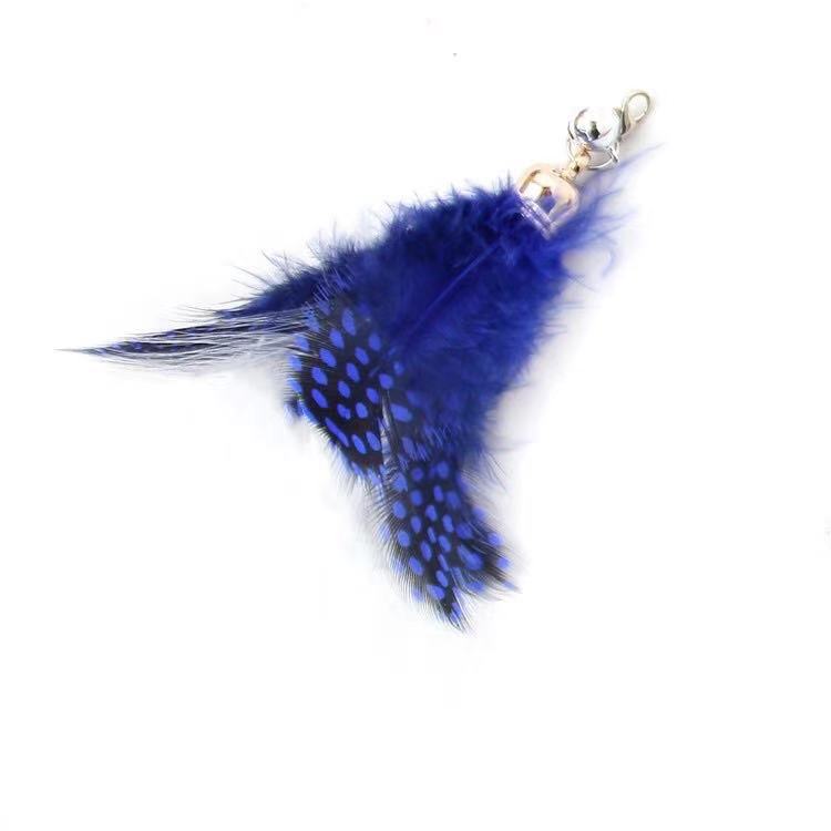 KFX-2796861 Pheasant Feather Replacement Head for DIY Cat Toys - Multiple Colors Available