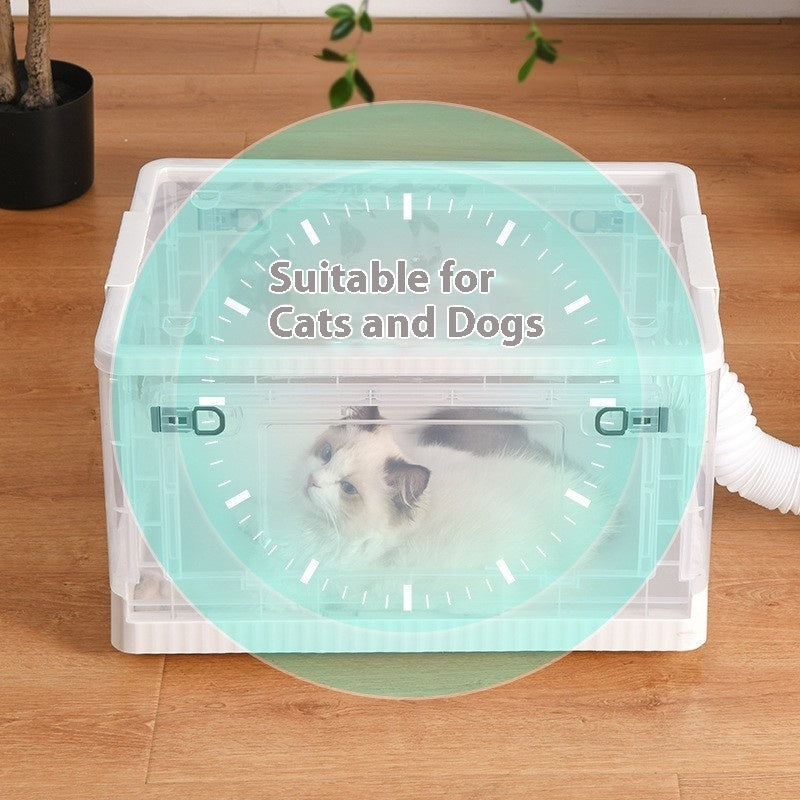 KFX-2797501 Pet Folding Drying Baker in Small, Medium, and Large Sizes, Plastic Material for Home Bath Use