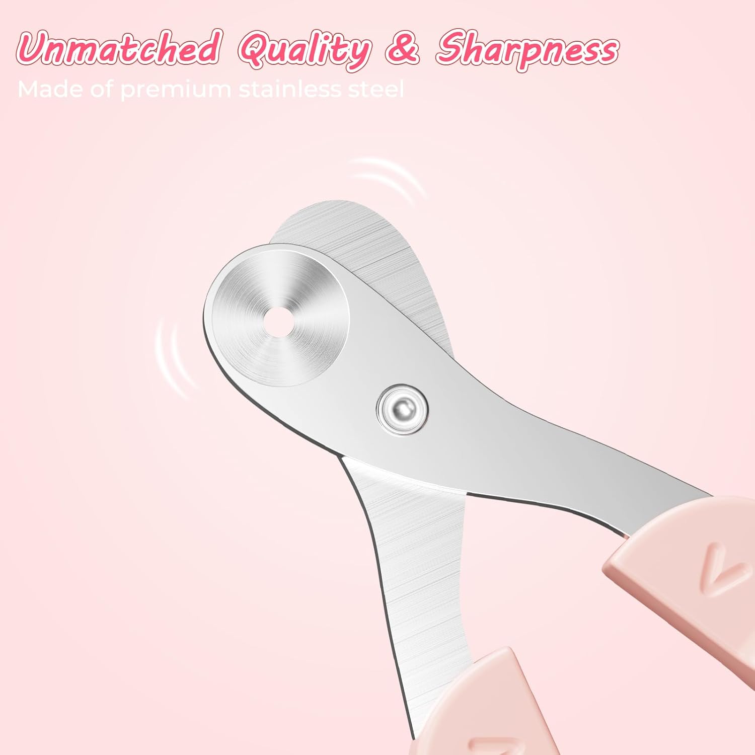 KFX-2799293 Safe and Efficient Cat Nail Clipper with Positioning Hole and Non-Slip Handle