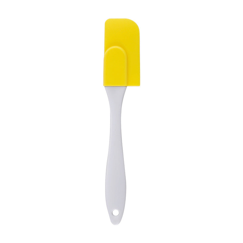 KFX-2801981 Silicone Cake Split Scraper with White Handle - Modern and Simple Design