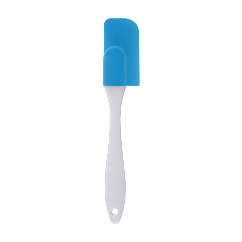 KFX-2801981 Silicone Cake Split Scraper with White Handle - Modern and Simple Design