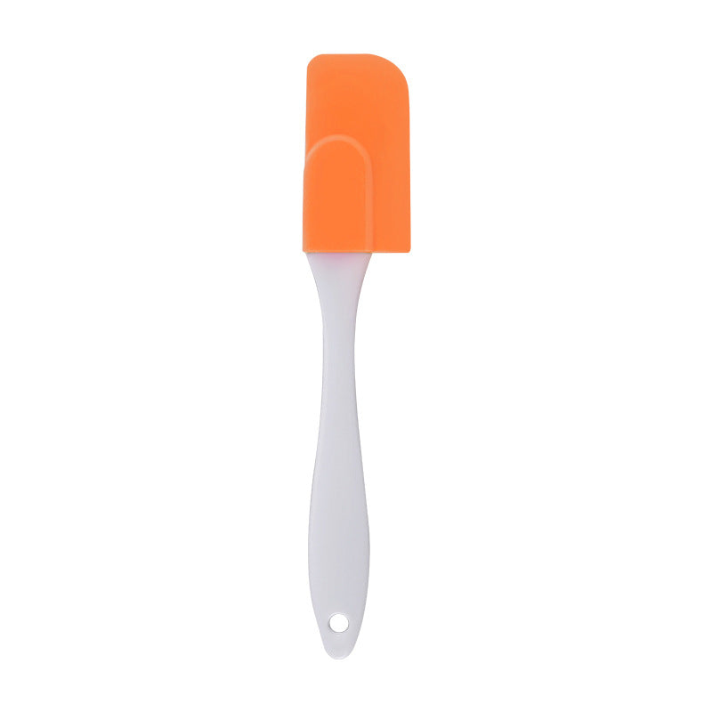 KFX-2801981 Silicone Cake Split Scraper with White Handle - Modern and Simple Design