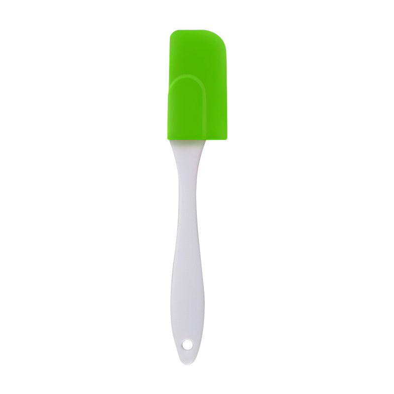 KFX-2801981 Silicone Cake Split Scraper with White Handle - Modern and Simple Design