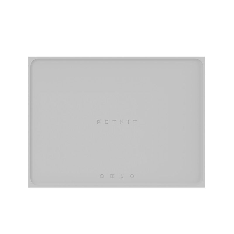 KFX-2803645 Silicone Anti-Spill Pet Placemat, Non-Slip, Waterproof, Easy to Clean, Bite-Resistant, Available in Blue, White, Gray, Red