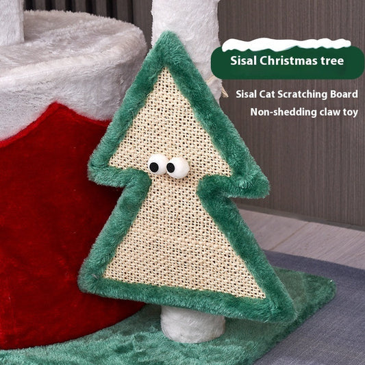 KFX-2814781 Integrated Cat Scratching Toy in Festive Colors with Density Plate Design