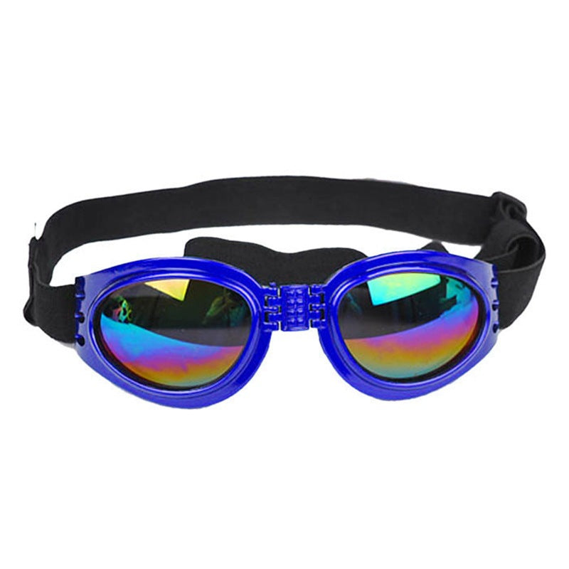 KFX-2814909 Stylish Pet Sunglasses for Dogs Over 12 kg - UV Protection & Adjustable Fit