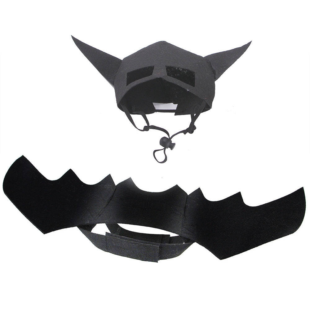 KFX-2817469 Bat Wings Corset and Mask Set for Pets - Available in S, M, L Sizes